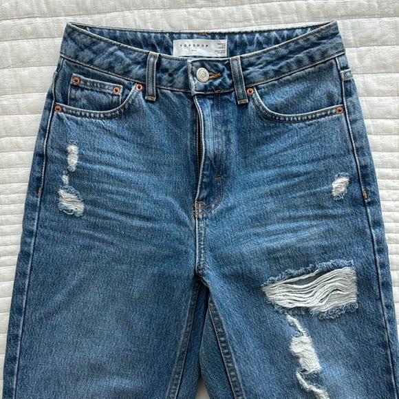 Top shop distressed mom jeans - Picture 3 of 5